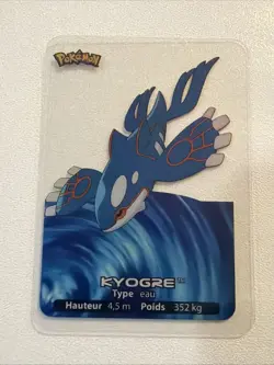 2006 Kyogre 146 Pokemon Lamincards Edibas Vintage French - Image 1