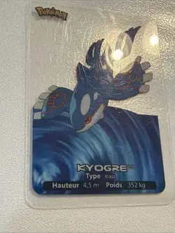 2006 Kyogre 146 Pokemon Lamincards Edibas Vintage French - Image 3