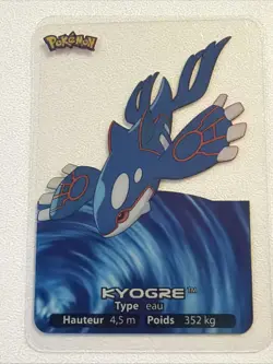 2006 Kyogre 146 Pokemon Lamincards Edibas Vintage French - Image 4