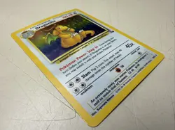 Pokemon Fossil Unlimited Dragonite Holo 4/62 Heavy Play - Image 2