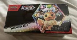 Pokemon TCG Scarlet Violet Prismatic Evolutions Surprise Box - NEW SEALED - Image 1