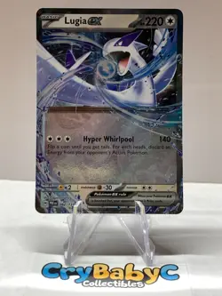 Pokemon Lugia ex 082/131 Prismatic Evolutions Scarlet & Violet Double Rare - Image 1