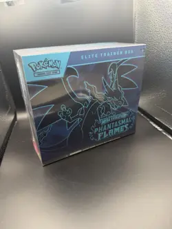 Pokemon TCG Mega Evolution Phantasmal Flames Elite Trainer Box Sealed - Image 1