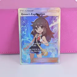 Green's Exploration 209/214 Pokemon TCG Sun & Moon Unbroken Bonds MP - Image 1