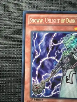 Yu-Gi-Oh! TCG Snoww Unlight of Dark World LCJW-EN248 1st Edition Secret Rare NM - Image 2
