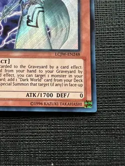 Yu-Gi-Oh! TCG Snoww Unlight of Dark World LCJW-EN248 1st Edition Secret Rare NM - Image 4