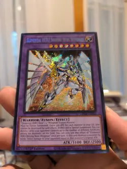 *Misprint* LP Elemental HERO Shining Neos Wingman - MP24-EN062 Secret Rare - Image 1