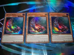 3x Drake Shark 1st Edition Ultra Rare MP25-EN240 Yu-Gi-Oh! - Image 1