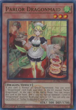 Yugioh! Parlor Dragonmaid | BLMM-EN060 | Ultra Rare 1st Edition - Image 1