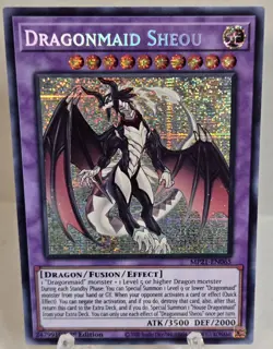 Yugioh Dragonmaid Sheou MP21-EN065 Secret Rare 1st Ed NM - Image 1