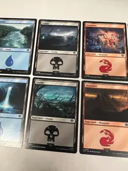 9 sets Lord of the Rings Lands Complete Set 10 Cards Basic Land LTR MTG NM NON - Image 3