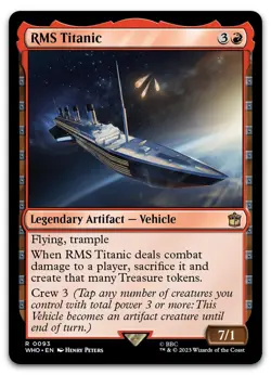 RMS Titanic #93 (NM) Doctor Who WHO Magic MTG - Image 1