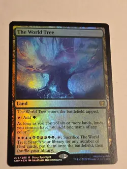 The World Tree FOIL X1 KHM Kaldheim 275/285 R - Image 1