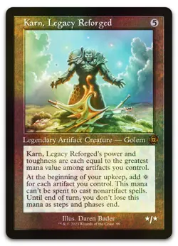 Karn, Legacy Reforged (Retro Frame) #99 (Foil) NM March of the Machine Magic MTG - Image 1