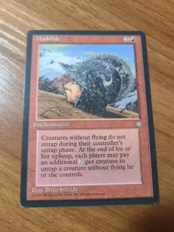 MTG - Mudslide - Ice Age Regular Rare - LP (Minor Edge Wear) - Image 3