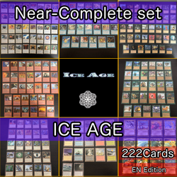 Near Complete Set Magic the Gathering MTG bulk lot fym0 Ice Age 1 - Image 1