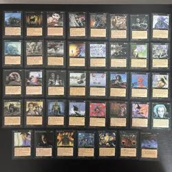 Near Complete Set Magic the Gathering MTG bulk lot fym0 Ice Age 1 - Image 4