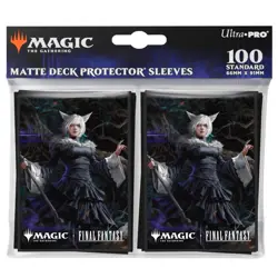 MTG FINAL FANTASY Y’shtola, Night’s Blessed Ultra Pro Deck Sleeves 100ct - Image 2