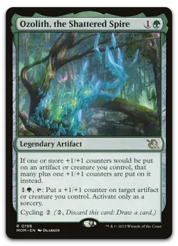 Ozolith, the Shattered Spire #198 (NM) March of the Machine MOM Magic MTG - Image 1