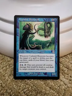 Cephalid Illusionist x1 Torment #28 NM 2002 MTG - Image 1