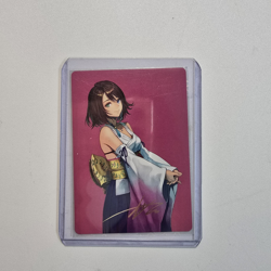 Yuna, Hope of Spira Art Card (Gold-Stamped Signature) MTG Final Fantasy 48/53 - Image 5
