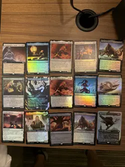 Magic The Gathering Avatar The Last Airbender FOIL RARE LOT - Image 2