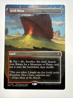 x1 Arid Mesa Special Guests MTG 109 MYTHIC NM 1x - Image 1