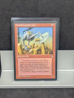 Orcish Lumberjack X 1 LP Ice Age MTG - Image 1
