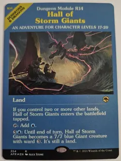 Hall of Storm Giants (Dungeon Module) Adventures in the Forgotten Realms Foil - Image 1