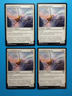MTG 4x Starnheim Courser x4 NM Kaldheim Magic Playset - Image 1