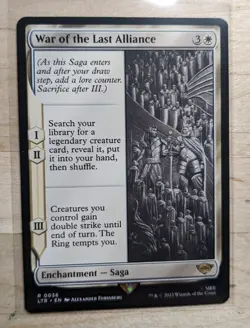 War of the Last Alliance Magic MTG Lord of the Rings - Image 1