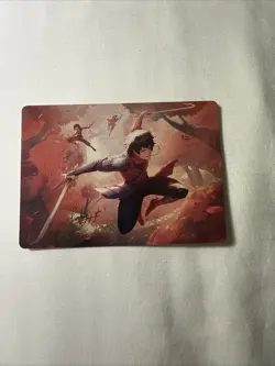 Magic MTG Avatar Art Series Card 22/54 Jet Freedom Fighter Gold Stamped Auto!! - Image 1