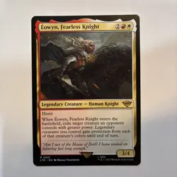 #201 Eowyn, Fearless Knight Universes Beyond LOTR Tales of Middle-earth Rare - Image 1