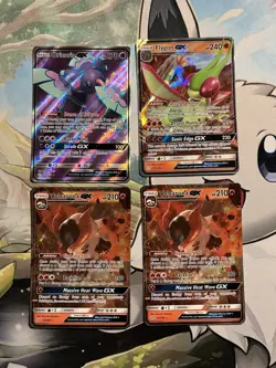 Pokemon TCG Cosmic Eclipse Lot Of 15 Cards That Come In A Mini Album. - Image 1