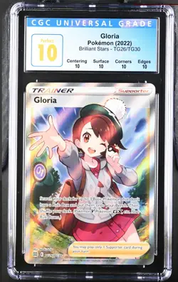 ‼Pokemon Gloria TG26 Brilliant Stars Trainer Gallery CGC 10 PRISTINE GOLD LABEL - Image 1