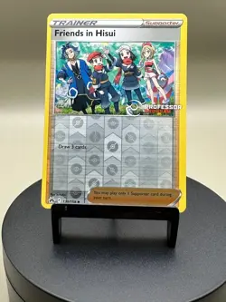 Friends in Hisui Professor Program Promo Card CRZ 130/159 Pokemon TCG Card Holo - Image 1