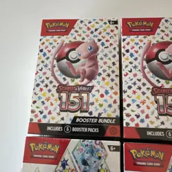 Pokemon Booster Bundles (2) 151 + (2) Prismatic Evolutions New Sealed LOT OF 4 - Image 2
