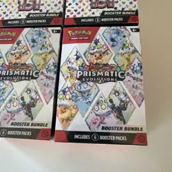 Pokemon Booster Bundles (2) 151 + (2) Prismatic Evolutions New Sealed LOT OF 4 - Image 5