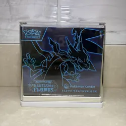 Pokemon Center Mega Evolution Phantasmal Flames Elite Trainer Box + Display Case - Image 1