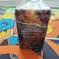 Pokemon Fall 2020 Collectors Chest Lunchbox Tin Charizard Pikachu Factory Sealed - Image 3