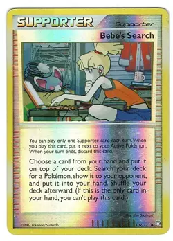 Pokemon - Supporter - Bebe`s Search - 109/123 - HOLO - Image 1