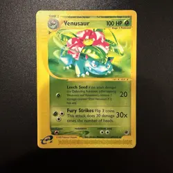 Pokemon TCG Venusaur Card 67/165 Expedition Base Set Regular Rare - Image 1