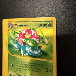 Pokemon TCG Venusaur Card 67/165 Expedition Base Set Regular Rare - Image 3