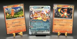 Charizard Ex 196 Promo Holo Pokemon TCG Charmander & Charmeleon Cosmos Holo NM+ - Image 1