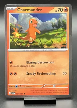 Charizard Ex 196 Promo Holo Pokemon TCG Charmander & Charmeleon Cosmos Holo NM+ - Image 4