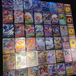 Pokemon LOT OF 48 - VMAX - ART RARES - MASTER BALLS AND MORE! 🔥 - Image 1