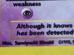 Pokemon Slowpoke Error Team Rocket 2000 (Blurry Ink Error) - Image 3