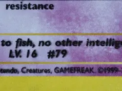 Pokemon Slowpoke Error Team Rocket 2000 (Blurry Ink Error) - Image 4