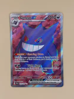 Gengar EX 193/162 Pokemon: Temporal Forces Ultra Rare Full Art - Near Mint - Image 1