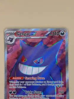 Gengar EX 193/162 Pokemon: Temporal Forces Ultra Rare Full Art - Near Mint - Image 2